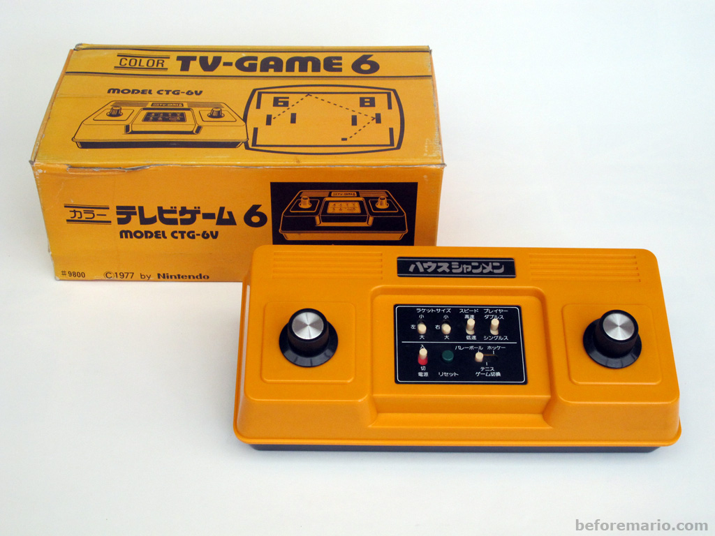 nintendo color tv game