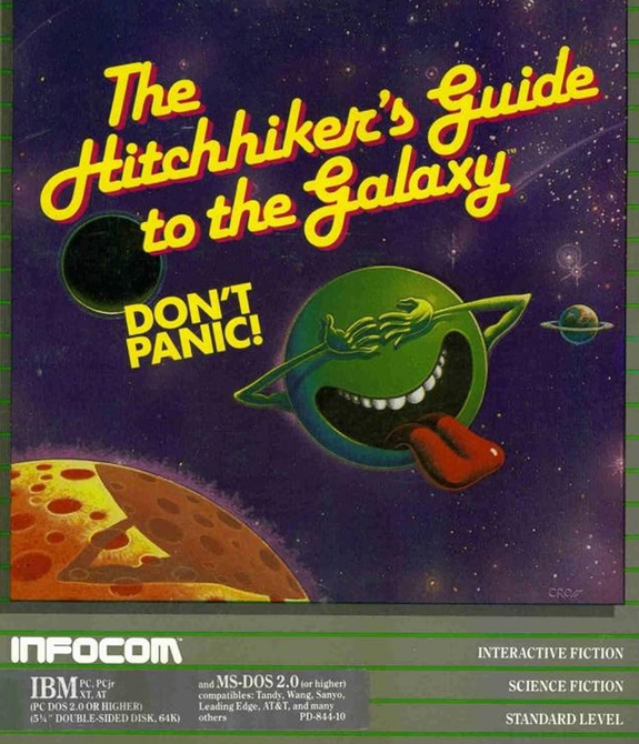 The Hitchhiker's Guide to the Galaxy video game 1984