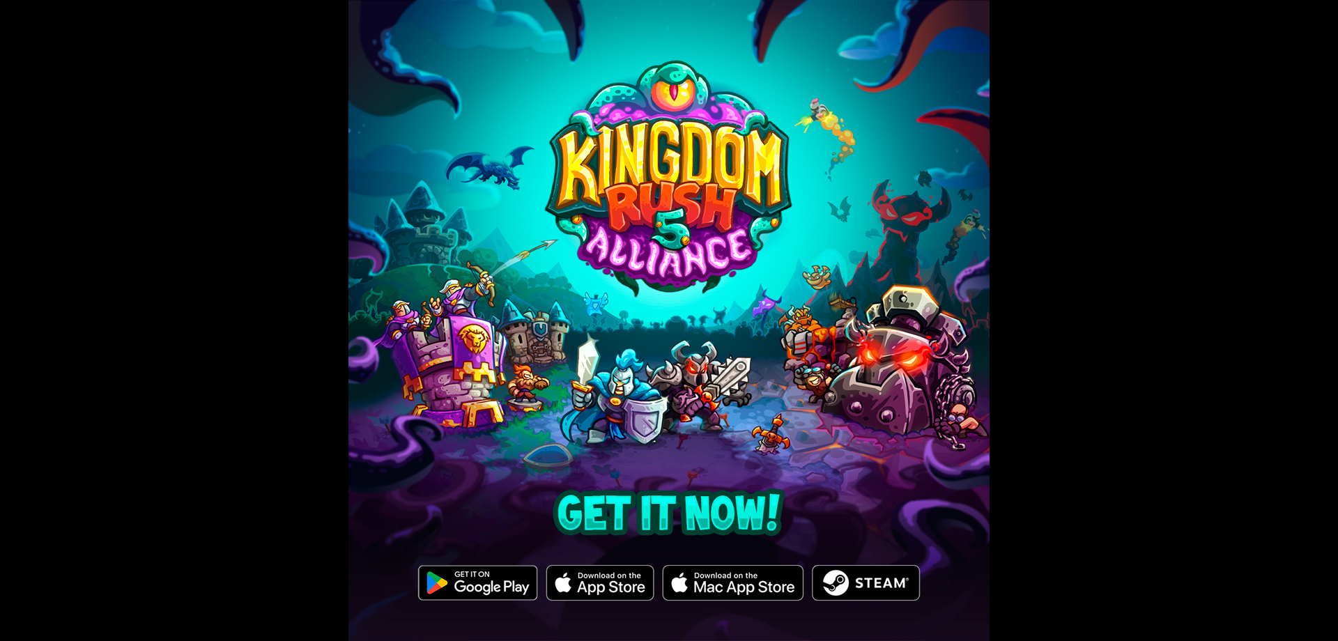 Kingdom Rush 5: Alliance é lançado oficialmente