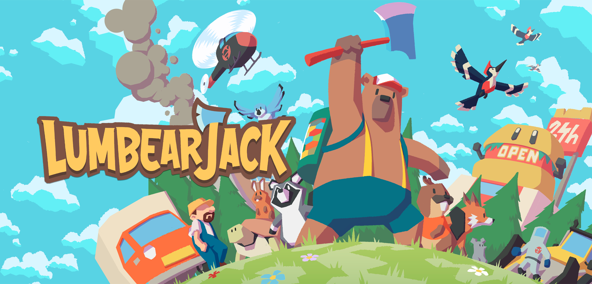 LumbearJack – gratuidade da Epic Games dessa semana