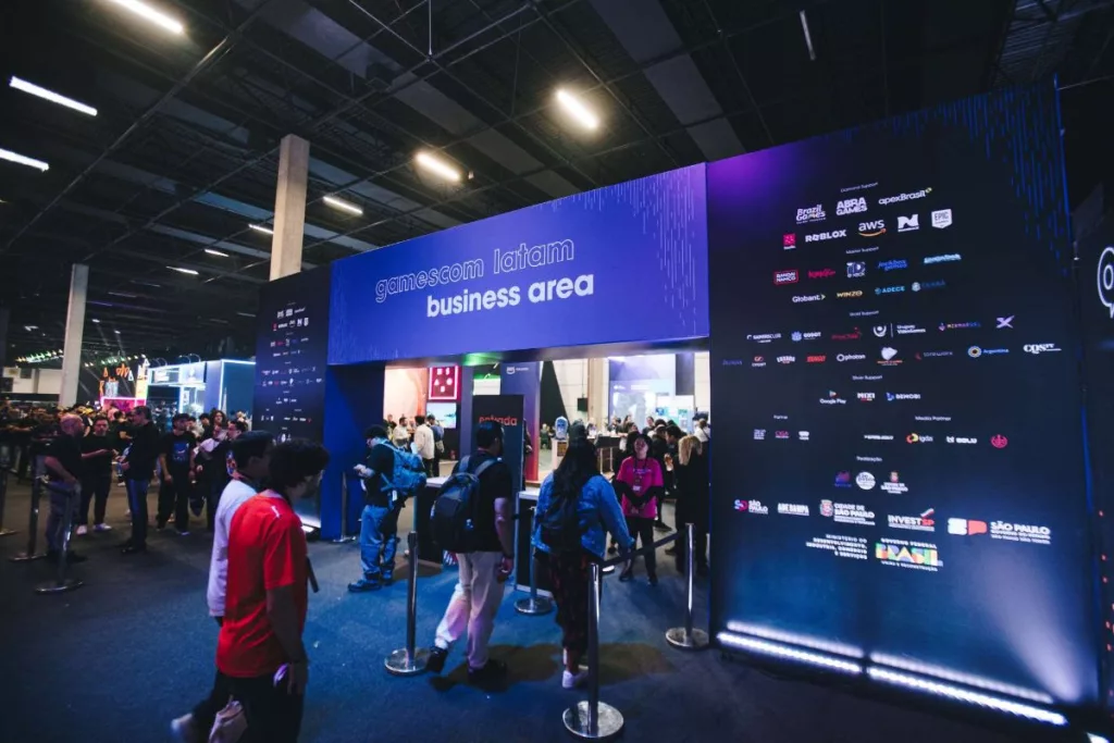 gamescom latam 2025 - Entrada de outros anos da gamescom latam business area