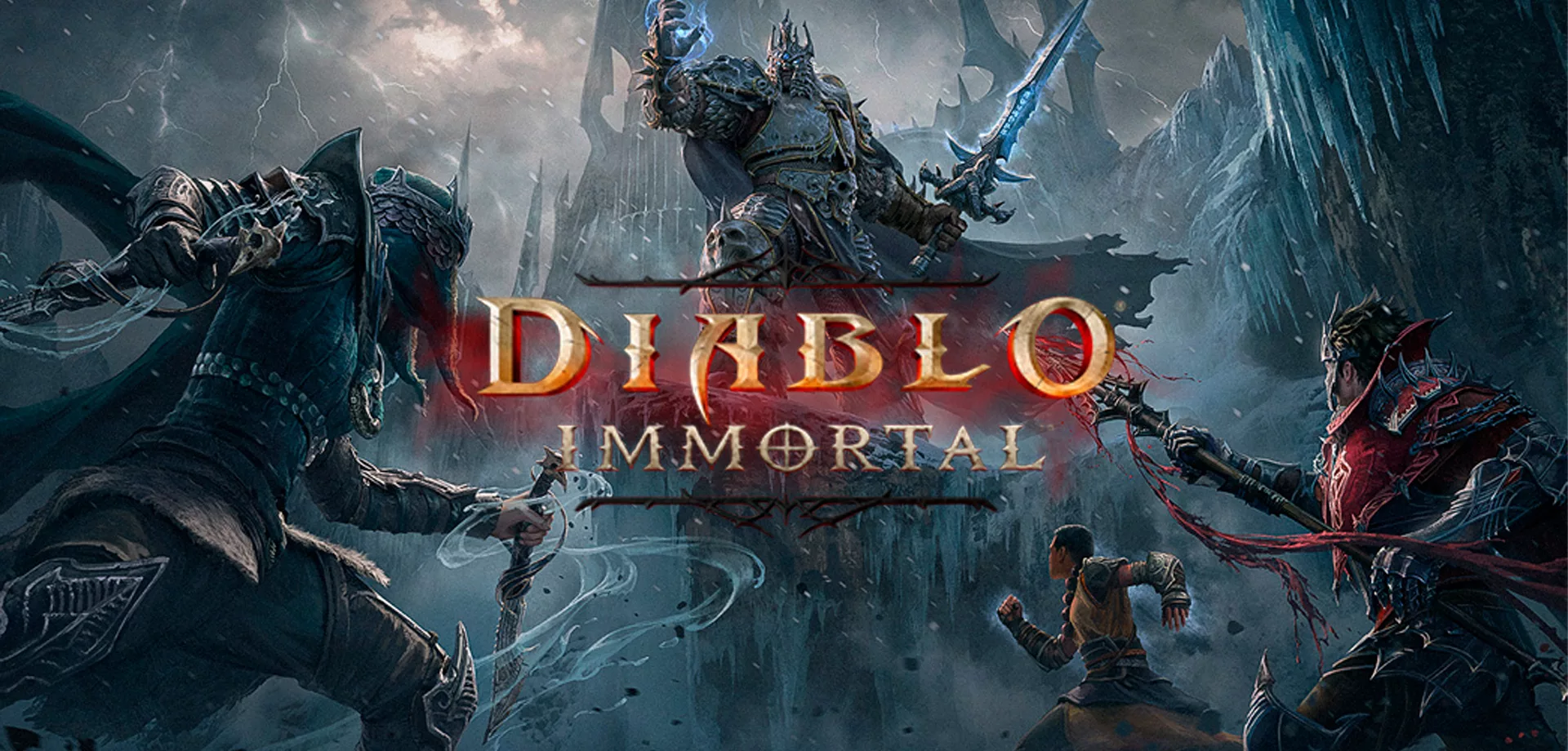 Personagens de Diablo encaram o Lich King em Diablo Immortal x WoW