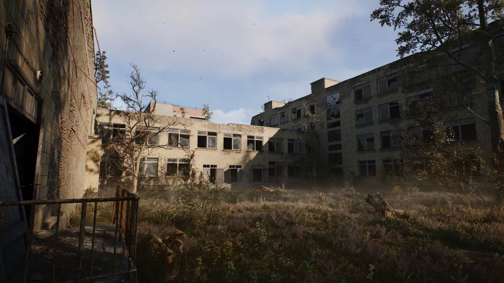 A escola número um de Pripyat presente em STALKER 2 Heart of Chornobyl.