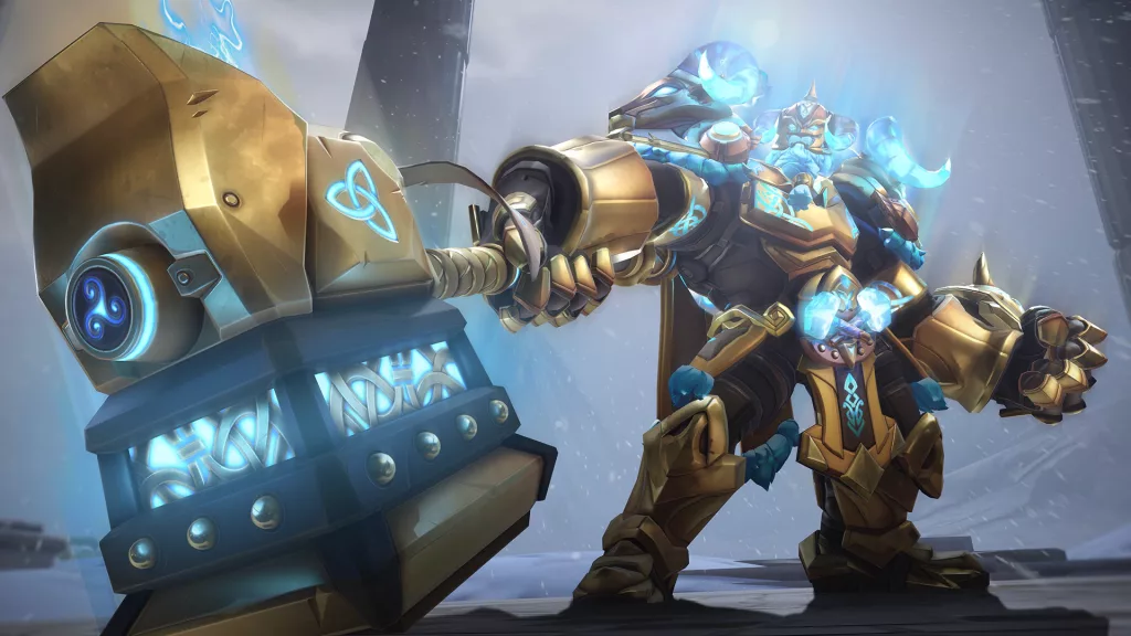 Reinhardt Thor, uma skin mítica.