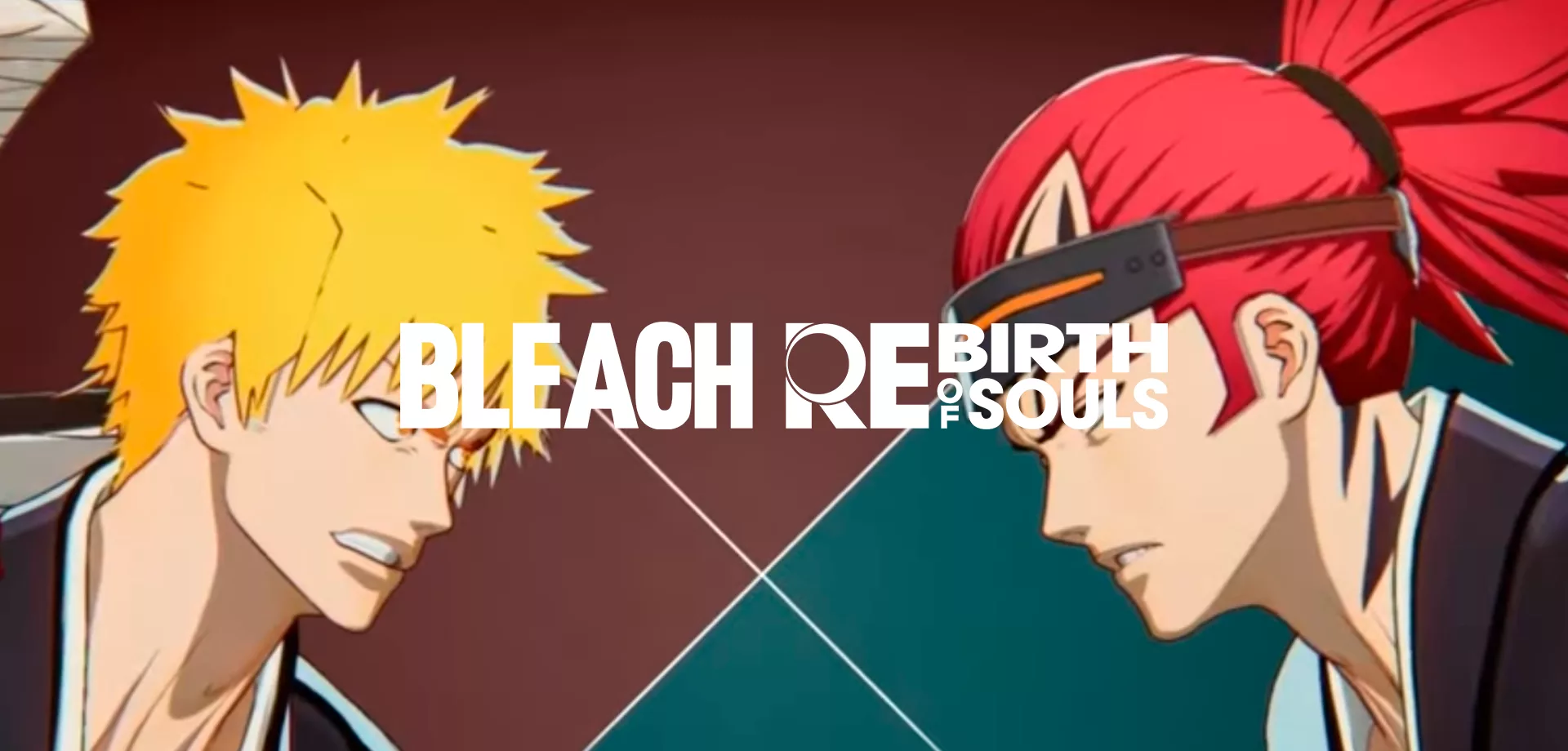 2 personagens se encara para a luta em Bleach Rebirth of Souls