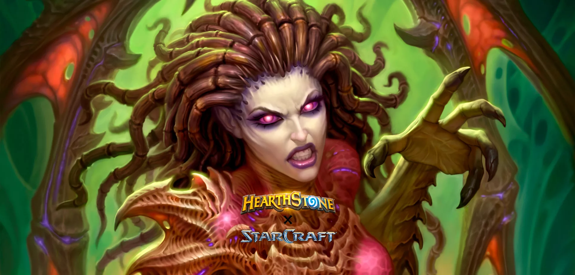 Carta da Kerrigan em Hearthstone X Starcraft.