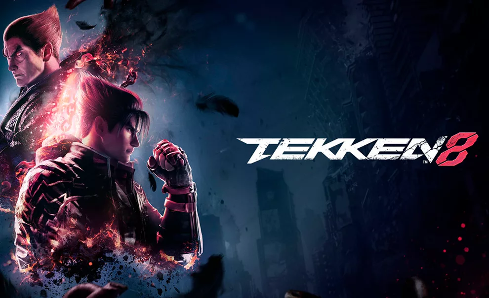 Jin e Kazuya na capa de Tekken 8.