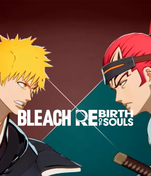 2 personagens se encara para a luta em Bleach Rebirth of Souls