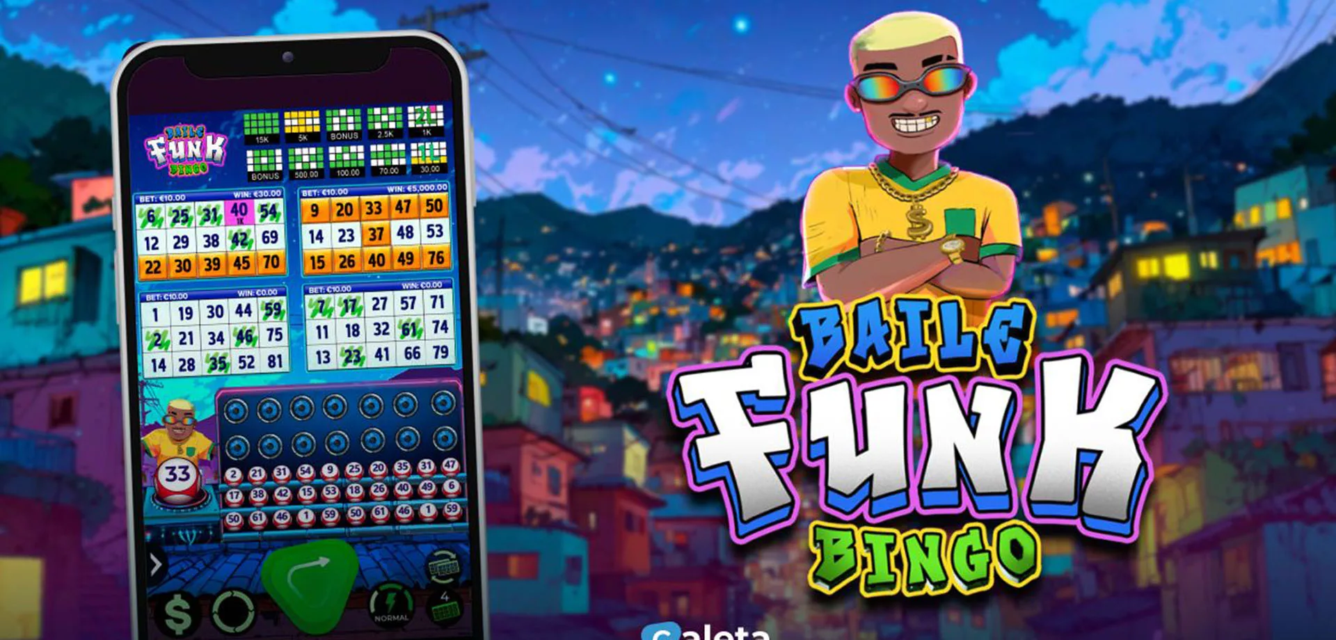 Capa de Baile Funk Bingo