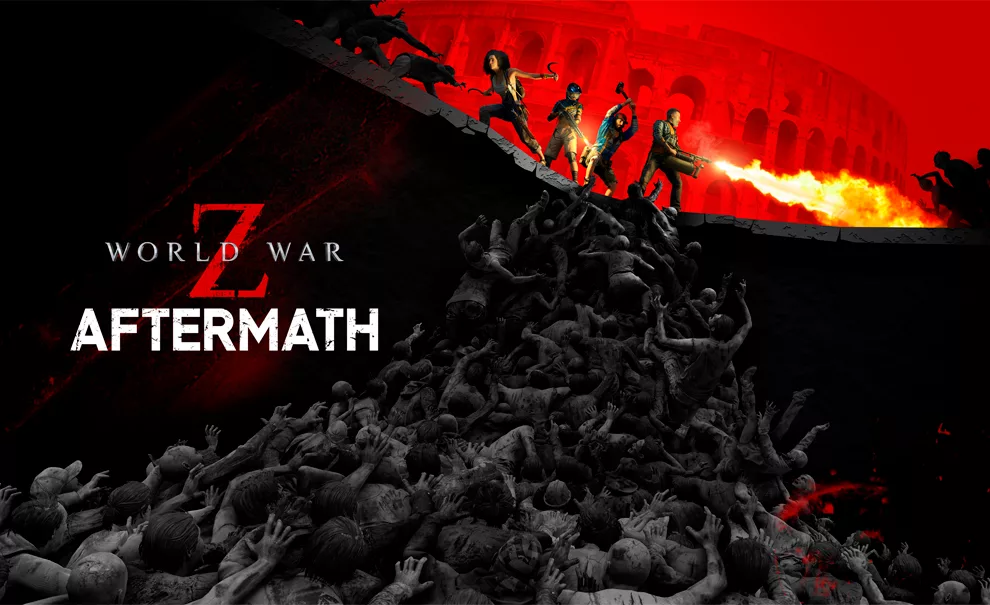 Protagonistas de World War Z Aftermath enfrentam uma grande quantidade de zumbis.