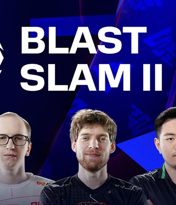 Bannher da Blast Slam II , torneio transmitido pela BTSBrasilTV