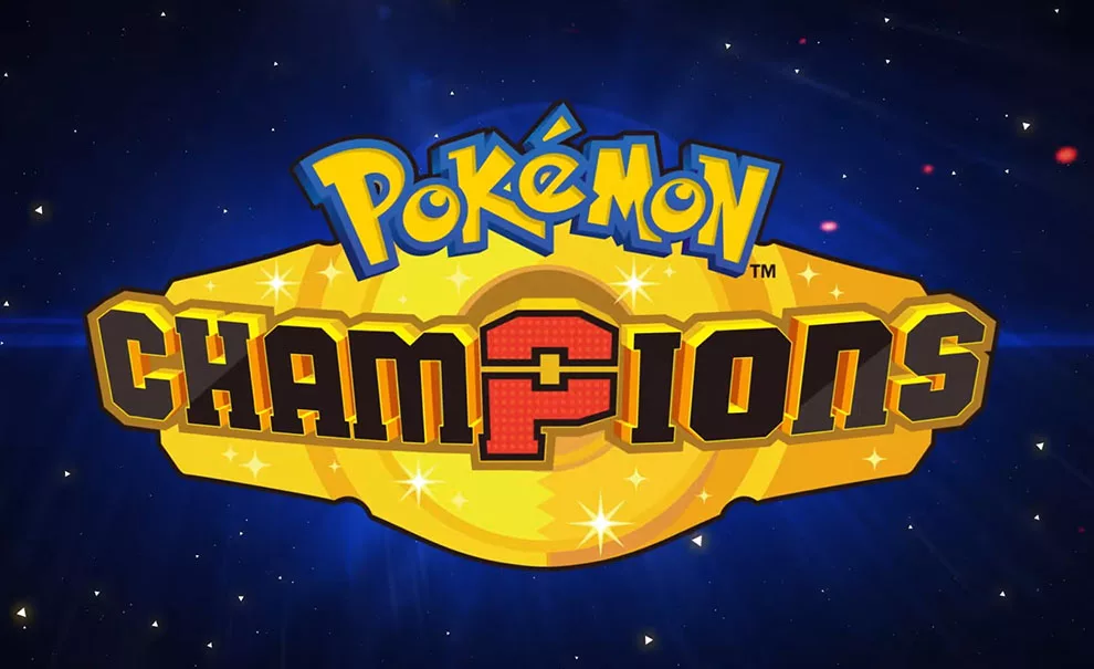 Capa Pokémon Champions, mostrado na Pokémon Presents