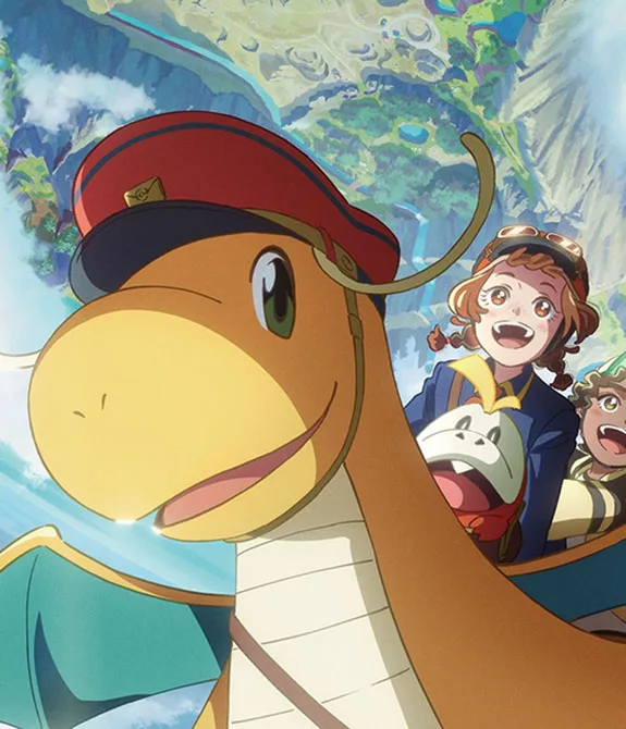 Pôster de Dragonite and the Postman, novo anime de Pokémon