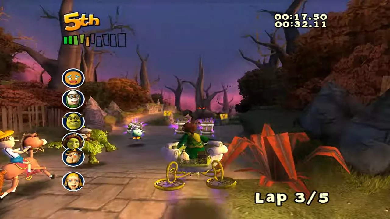 Gameplay de Smash'n Crash Racing