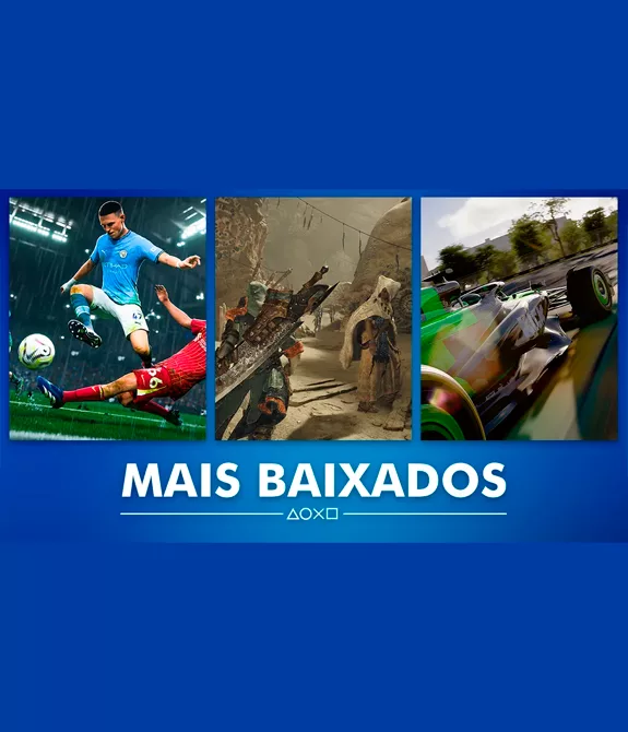 Ea Sports FC, Monster Hunter Wilds e F1 nos mais baixados de fevereiro da PlayStation Store.