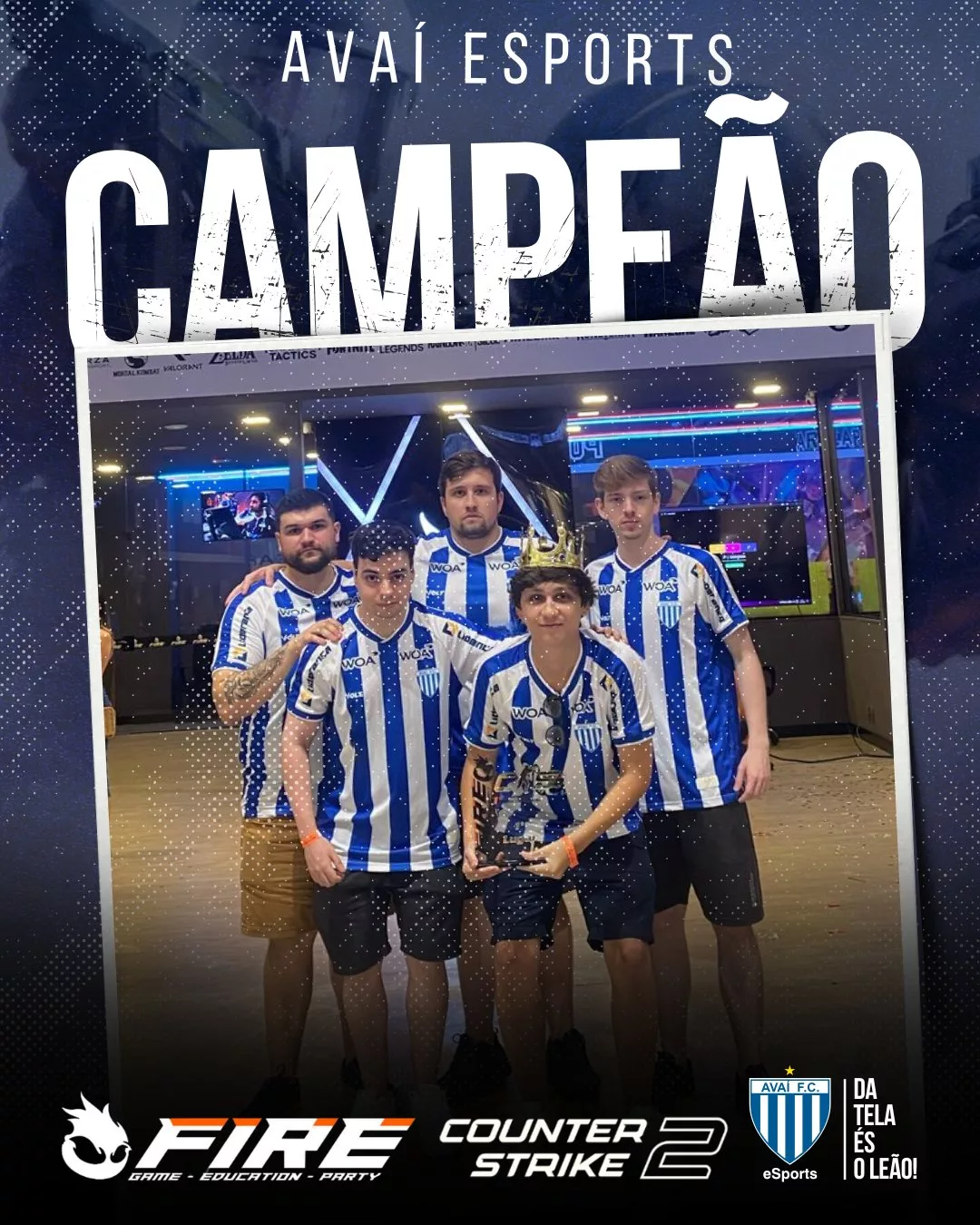 avaí campeão no CS2