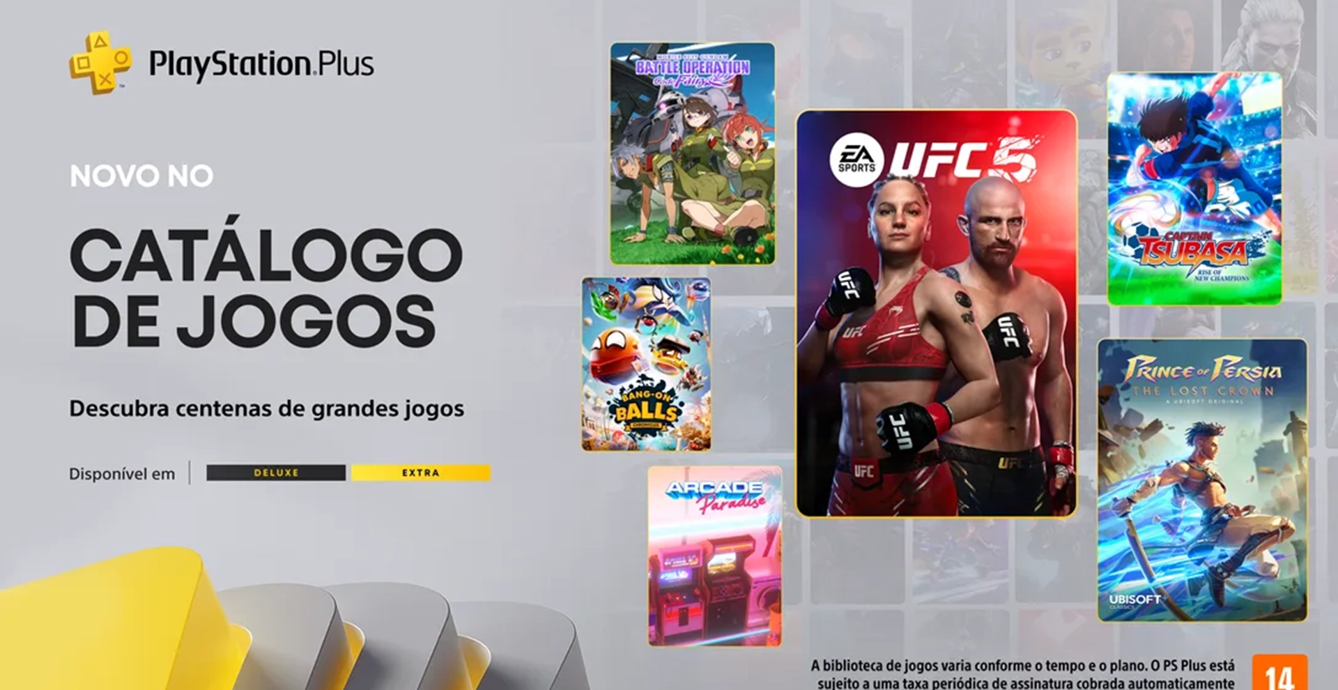 Catálogo de março da Playstation Plus